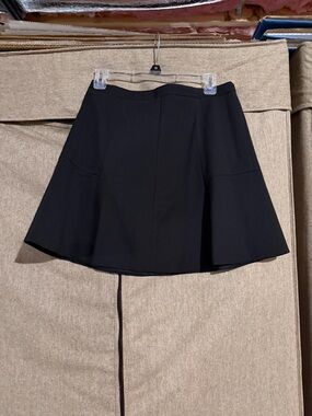 J. Crew Black Circle Skater Skirt